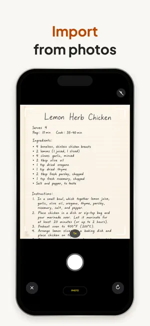 CookClip: Recipe Saver & Scan screenshot 2