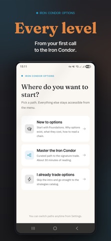 Iron Condor Options Screenshot 1 of 6