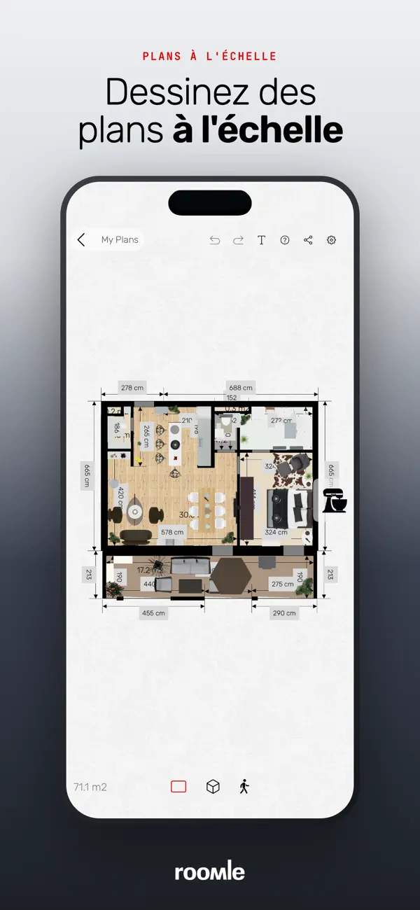 Screenshot #3 pour Roomle : plan 3D & déco AR