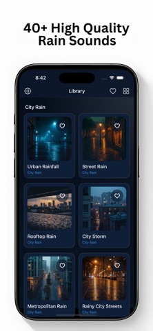 Rain Sounds・ screenshot