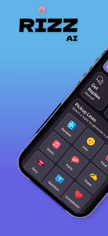 RizzWiz iPhone screenshot