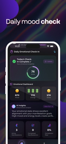 feel - daily manifest screenshot