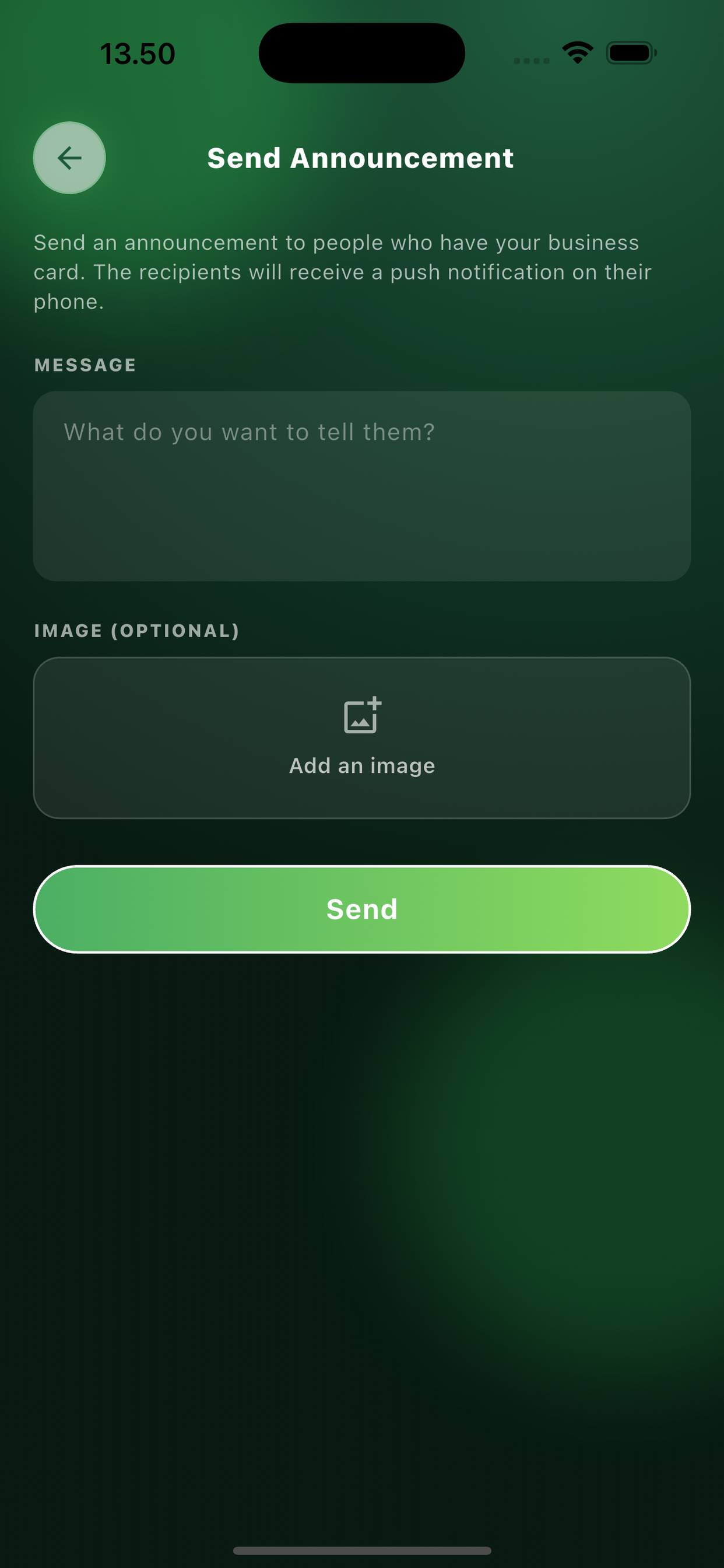 VBC - Virtual Business Card screenshot 4