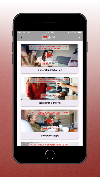 Mini Deposit Home Loans Screenshot
