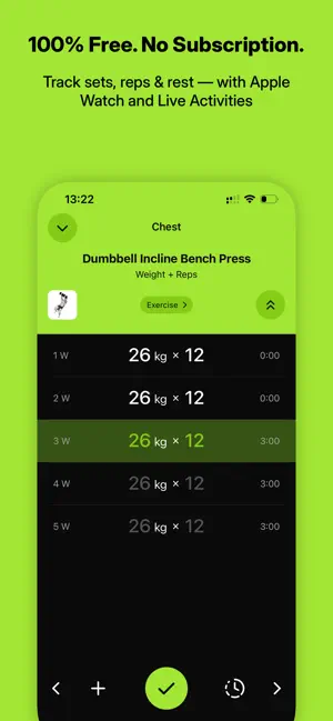 Skulpt: Gym Workout Tracker screenshot 1