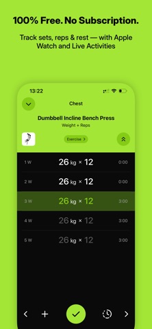 Skulpt: Gym Workout Tracker Screenshot 1 of 8