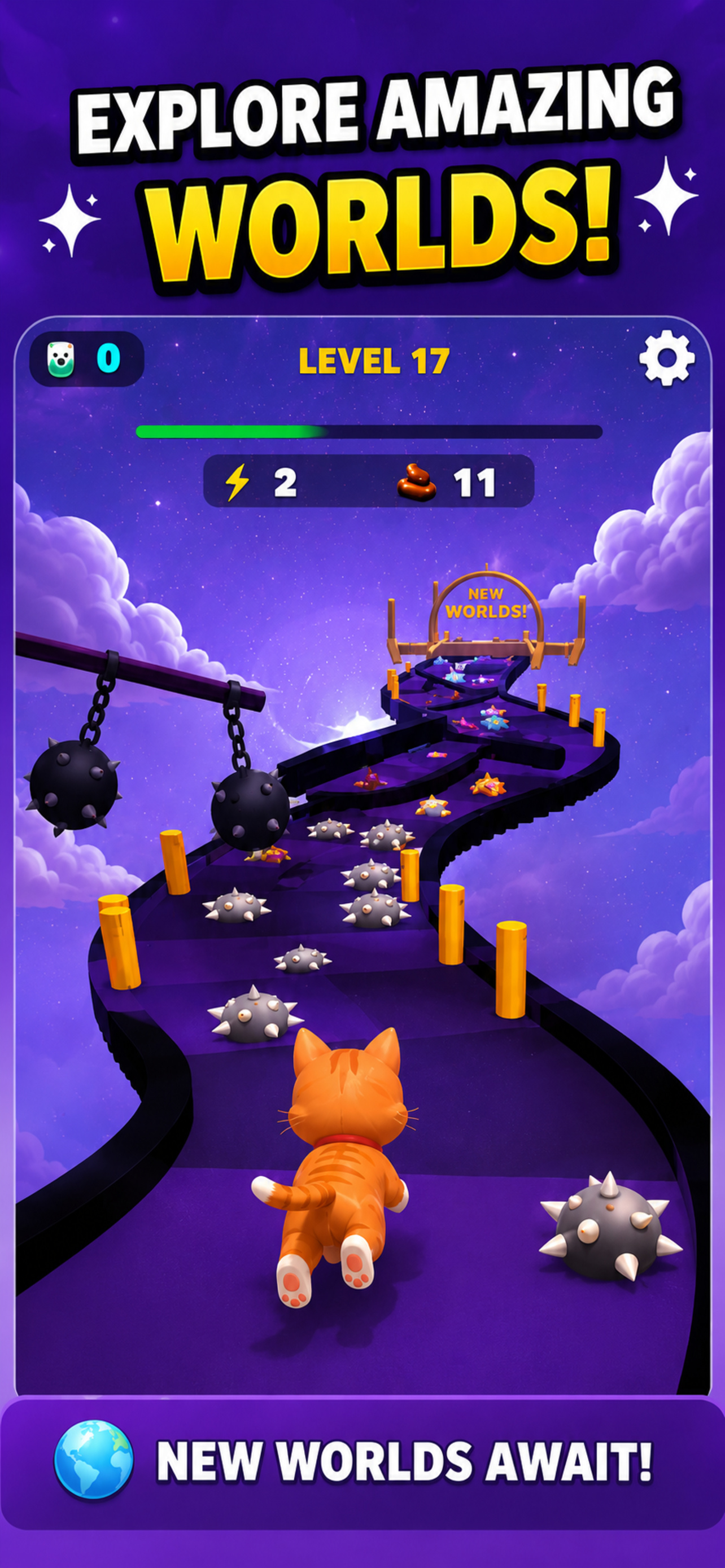 Cat Chase: Cute Escape screenshot 3