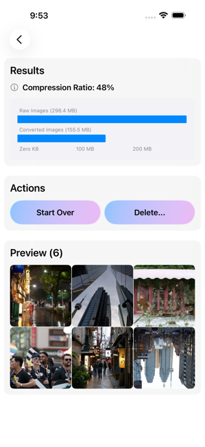Kompressor - Compress images Screenshot