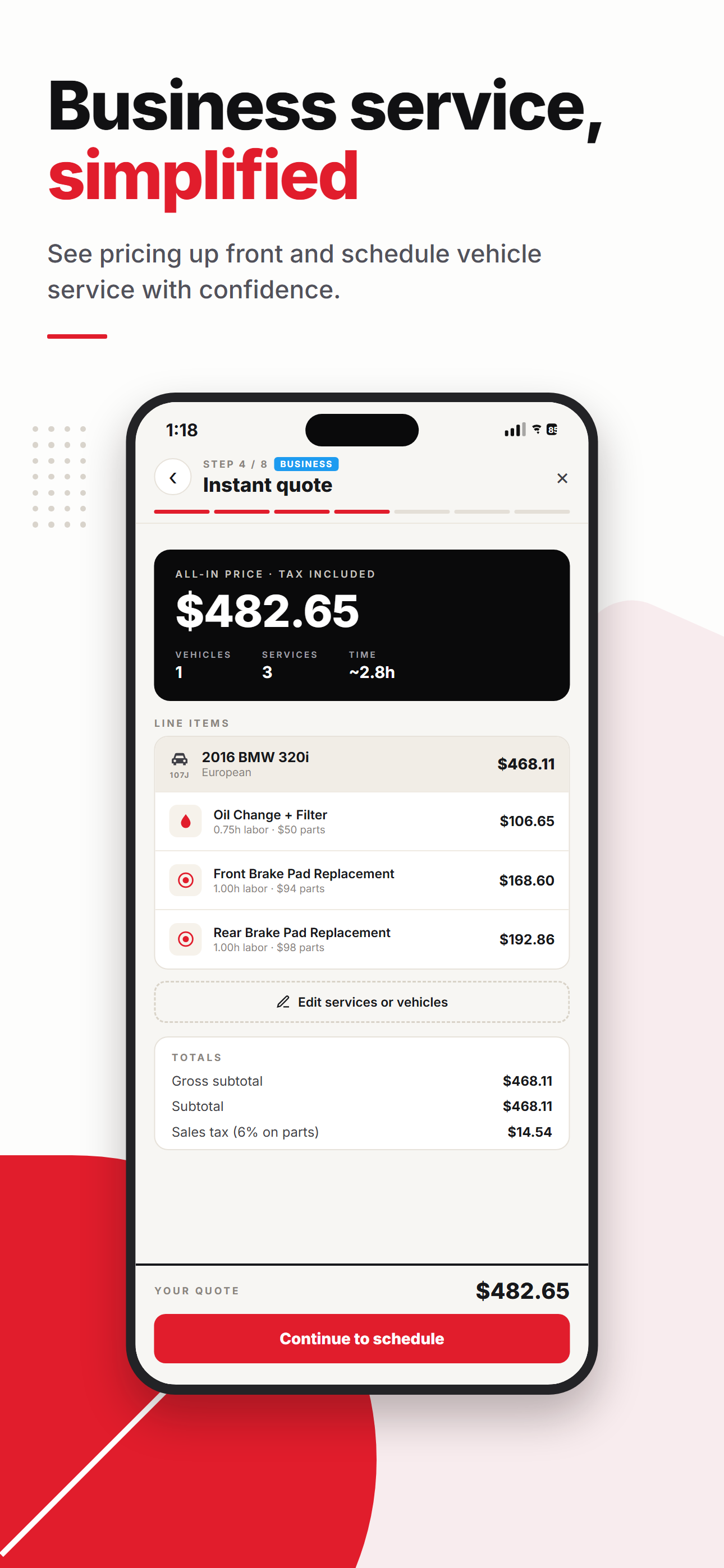 QuickFix Service Mechanics screenshot 5