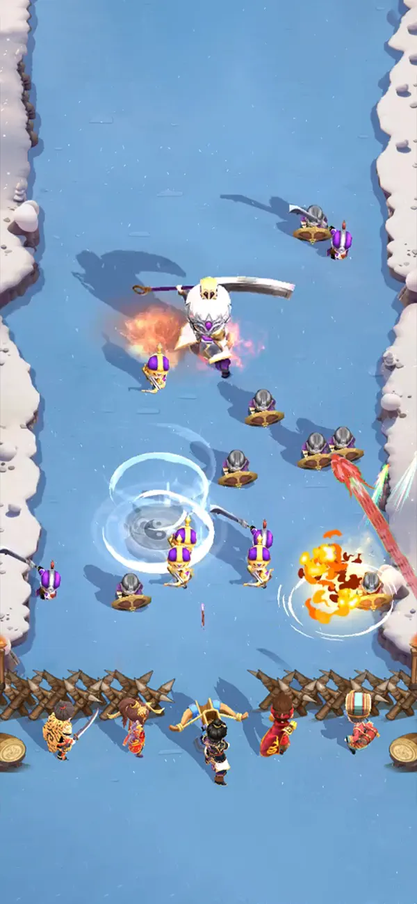 Samkok Heroes TD Dynasty Tower Defense iOS Mod IPA screenshot 3 - iOS game interface