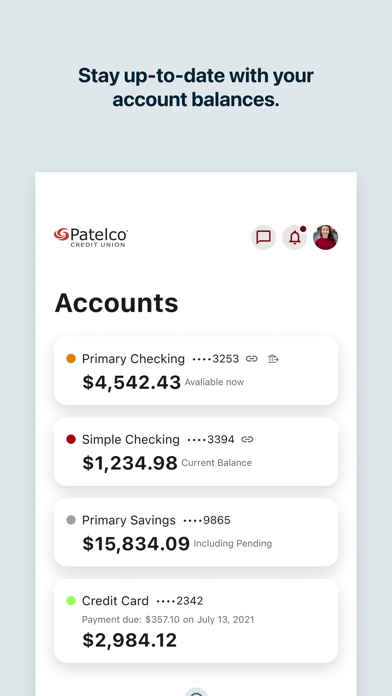 Screenshot #3 pour Patelco Mobile Banking