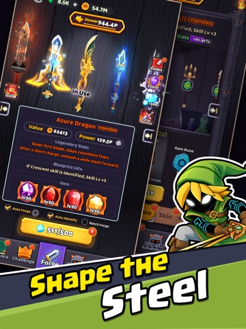 Champion Forge: Forged in Fire iPad screenshot