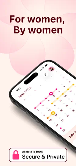 Screenshot von Ovi Cycle & Period Tracker auf dem iPhone 1