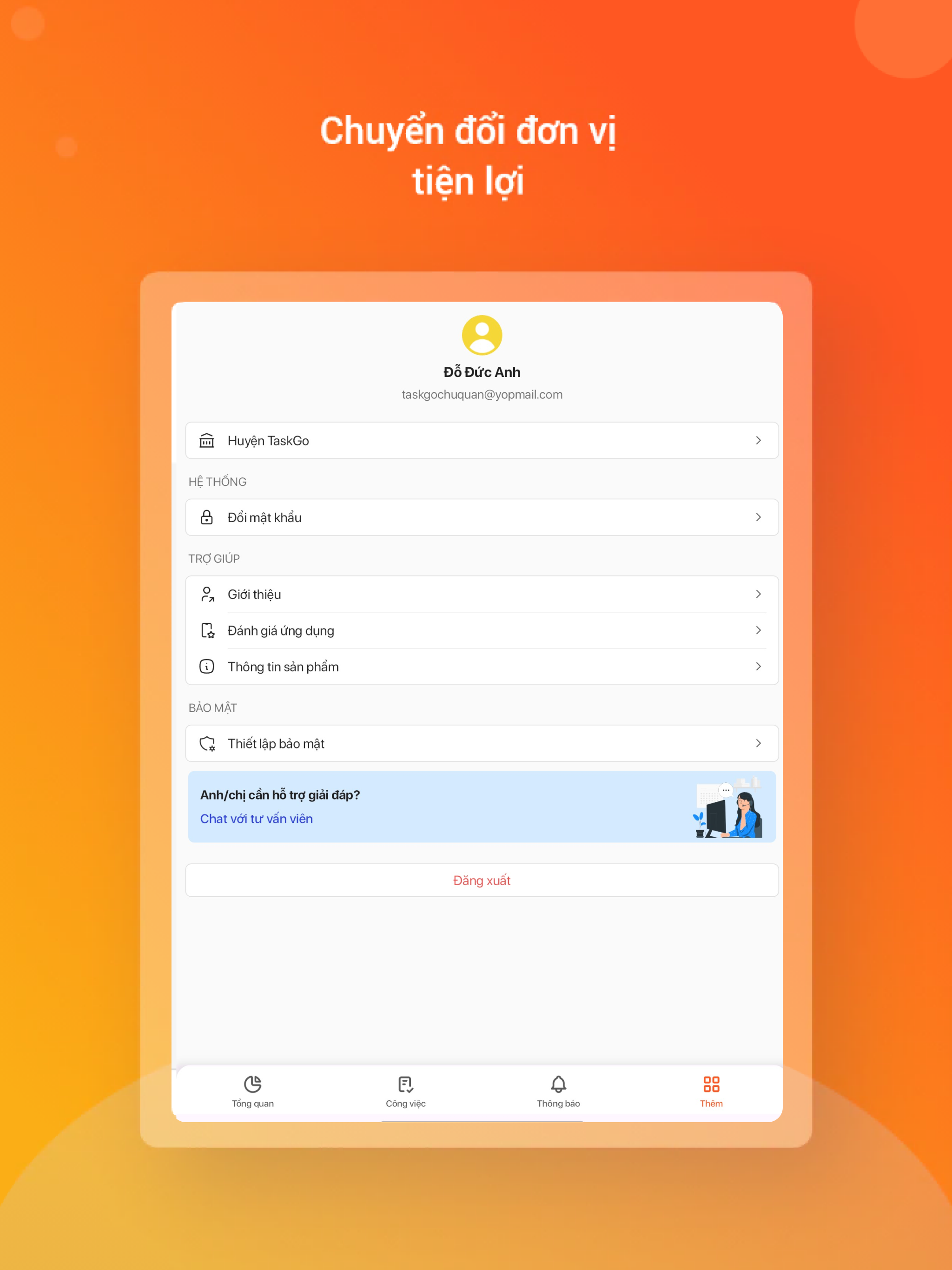 MISA TaskGo 2: QL Công việc