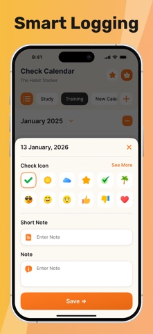 Check Calendar: Habit Tracker screenshot