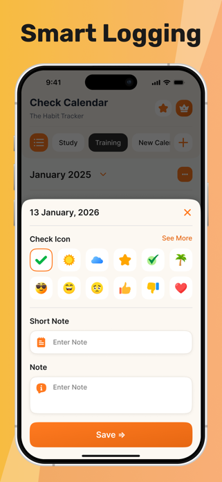 Check Calendar: Habit Tracker Screenshot 2 of 5
