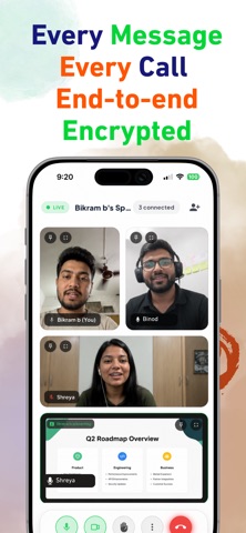 Foxcolab Meet iPhone screenshot