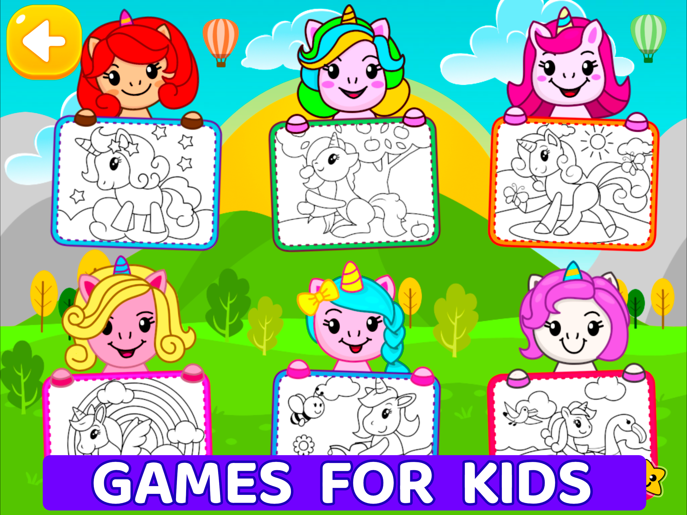 Unicorn Coloring Puzzle Games screenshot 13