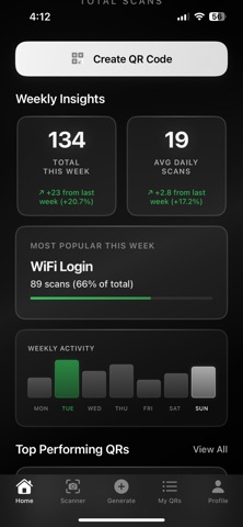 qwink - qr insights screenshot
