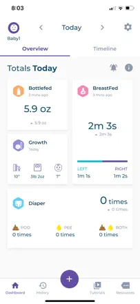 Lansinoh Smartpump 2.0 App: Screenshot 2 von 10