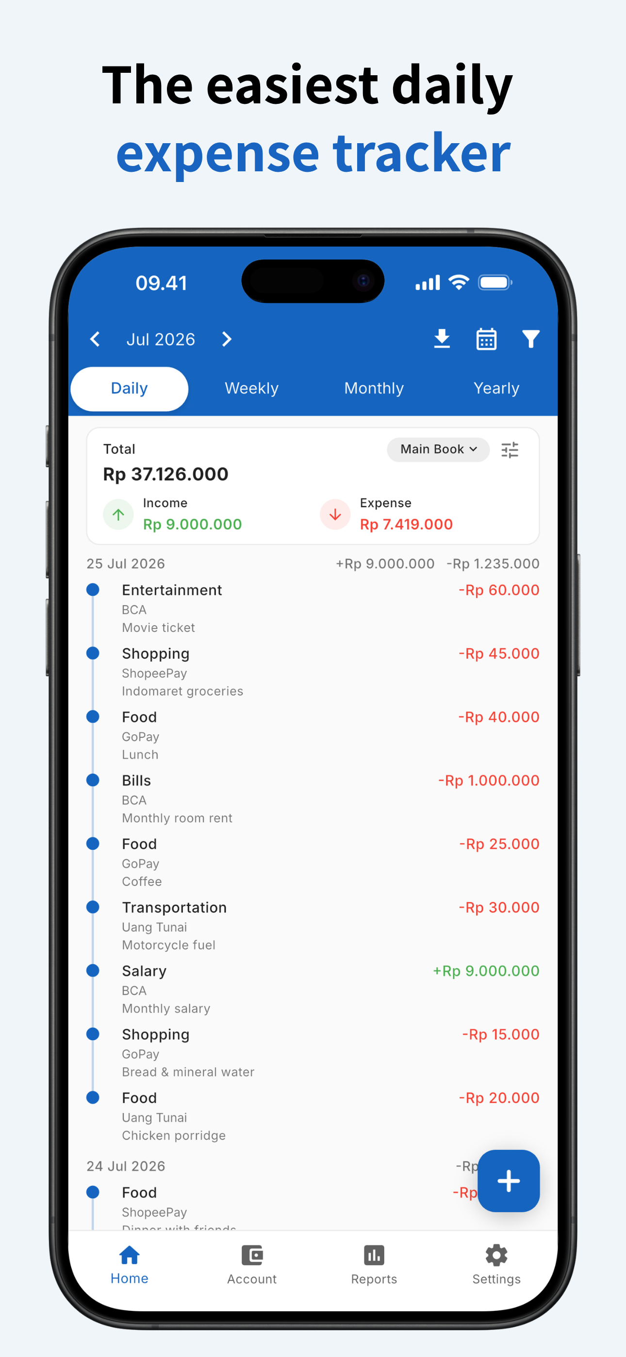 Catatku: Money Manager, Budget