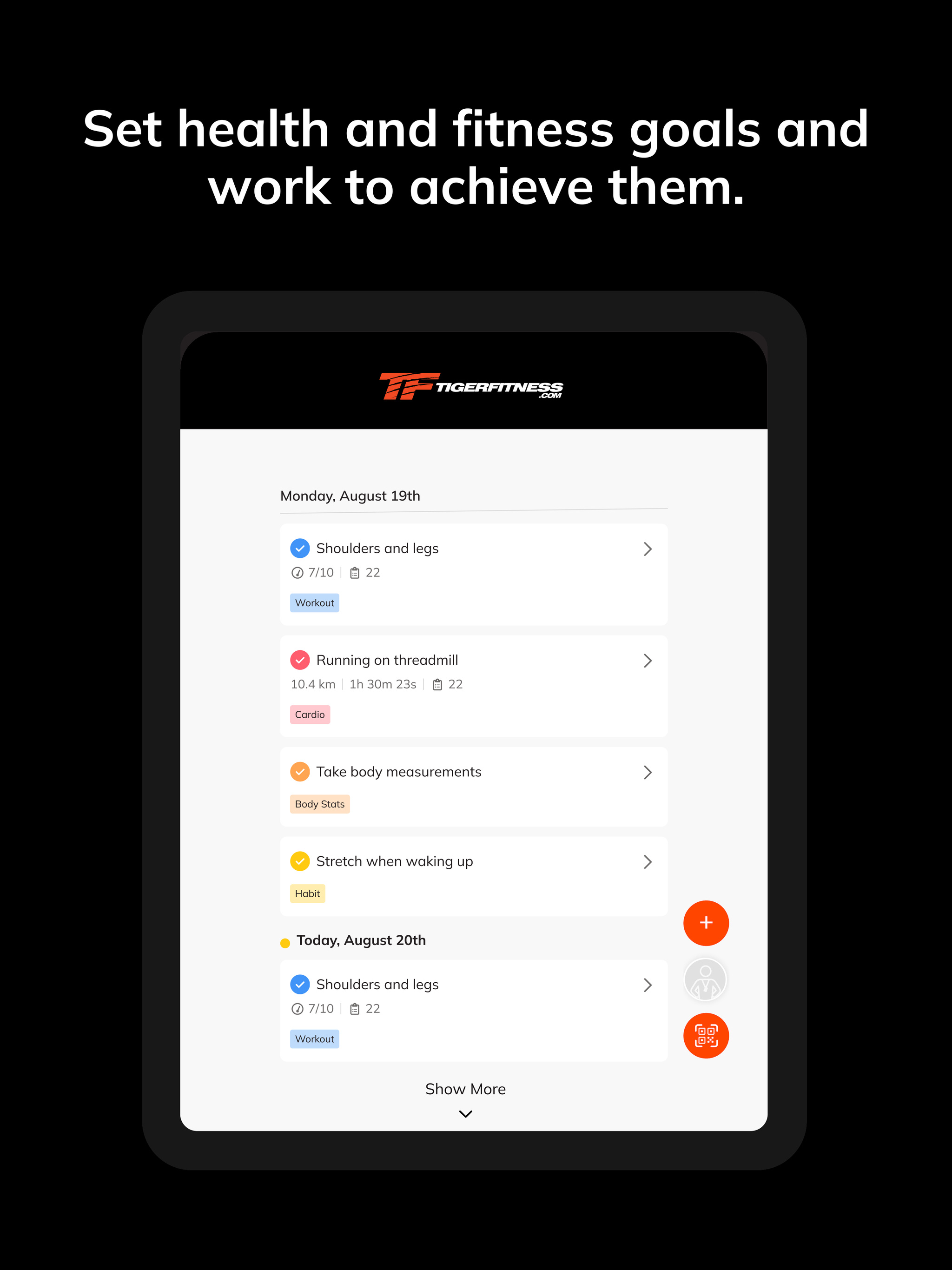 Tiger Fitness Trainer