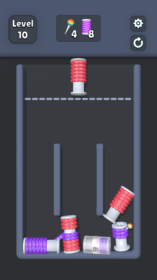 #3. KnitDrop (iOS) 由: ZiNKY OYUN YAZILIM ANONiM SiRKETi