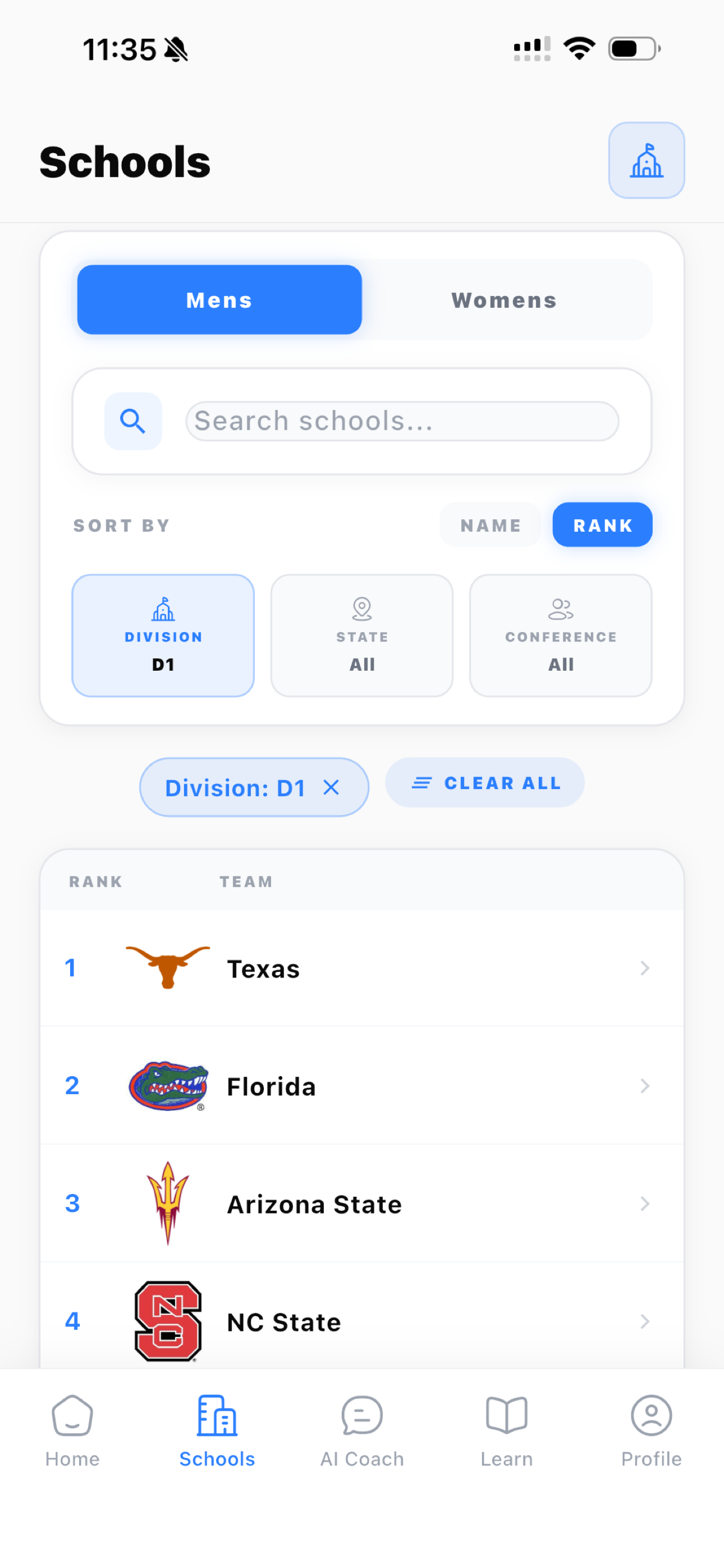 RecruitX - College Sports