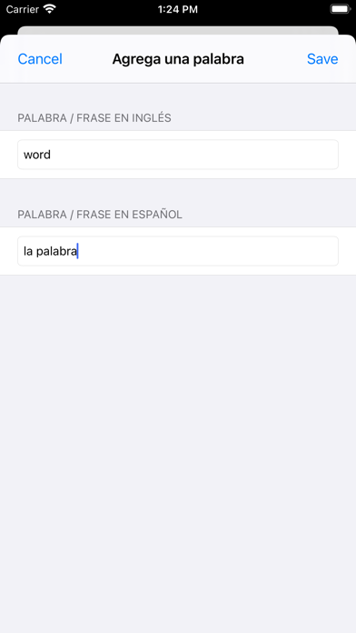 Vocabulario Inglés - Cramit Screenshot