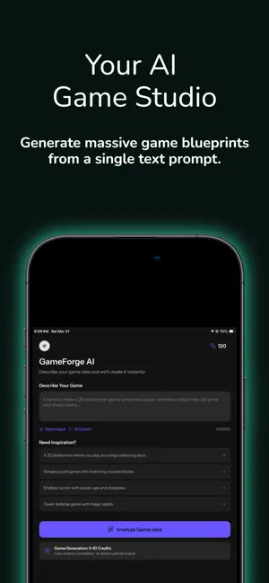 GameForge AI: Code & Build screenshot 4
