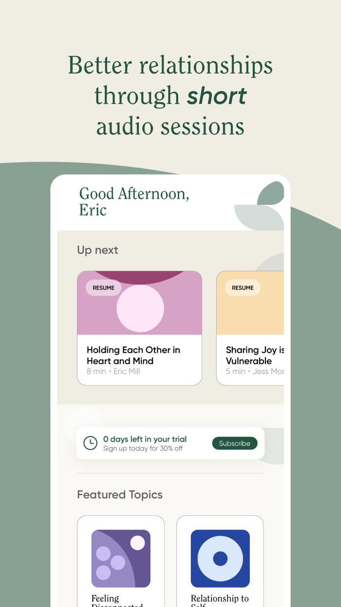 Relatable Great Relationships