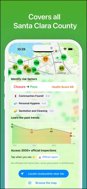 Santa Clara Food Safety screenshot 2
