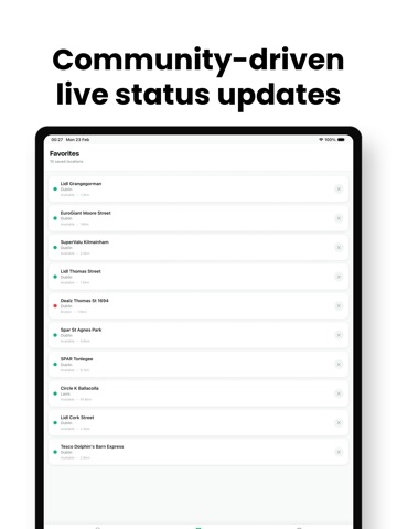 Is It Full? iPad screenshot