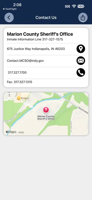 Marion County Sheriff Indiana screenshot 2
