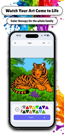 Coloring Book: Paint & Art Screenshot 5 of 8