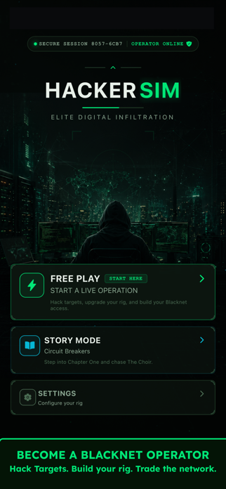 Hacker Sim: Cyber Ops Screenshot 1 of 7