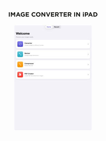 Photo to PDF Convert - Scanner iPad screenshot