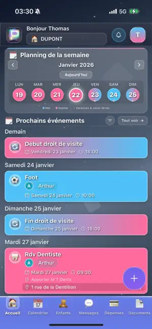 Parentiz : Coparentalité screenshot 1