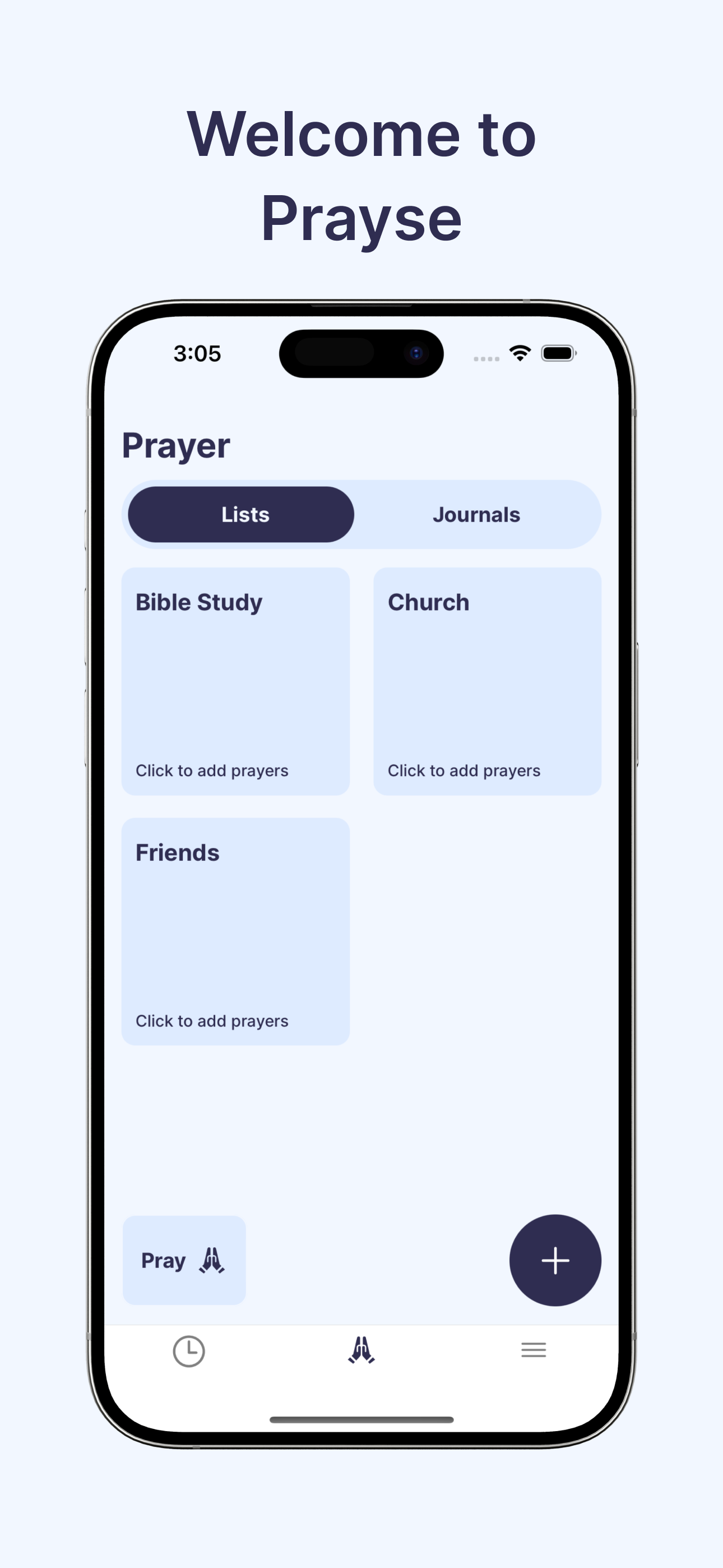 Prayse - Prayer Journal