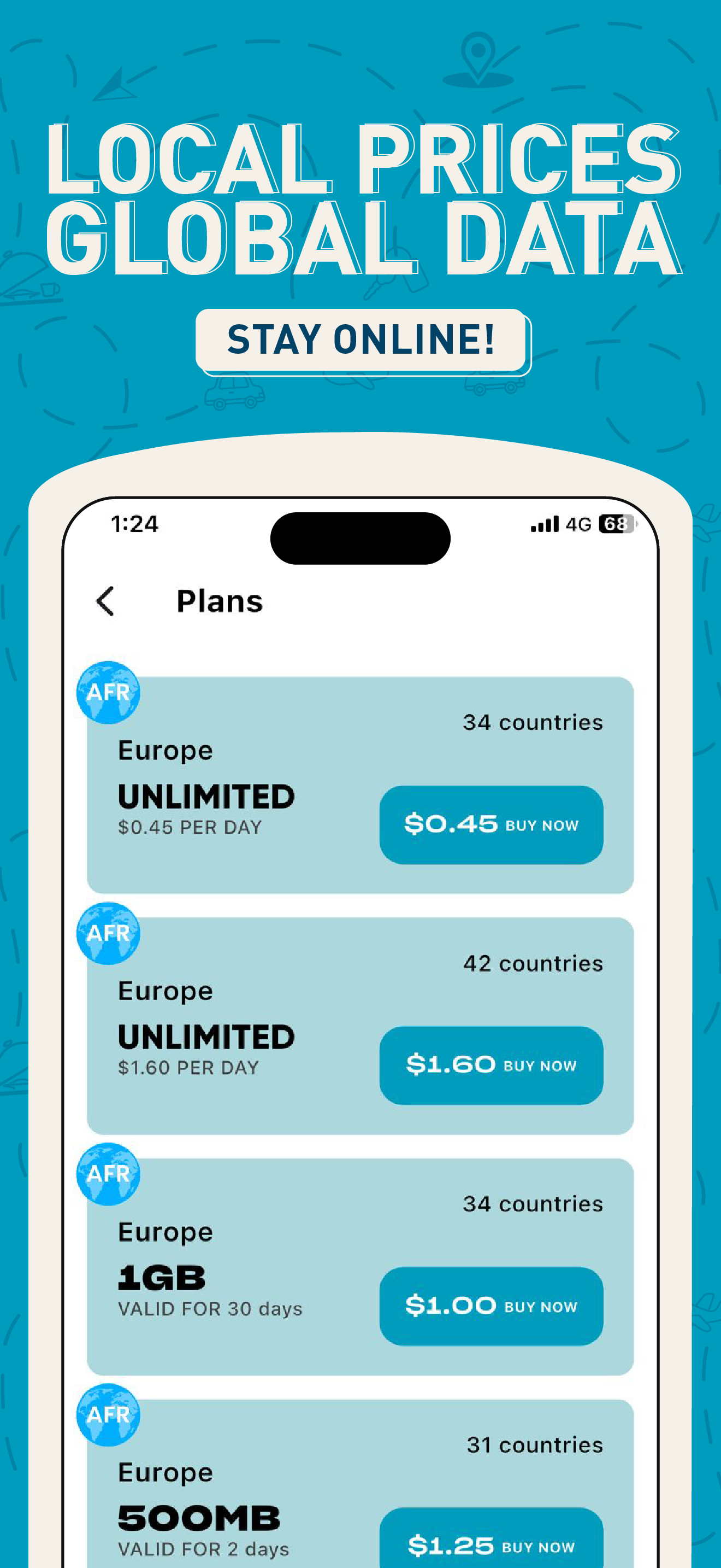 Keyf eSŸM, Instant Global eSIM