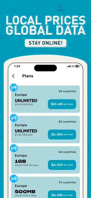 Keyf eSŸM, Instant Global eSIM screenshot 4