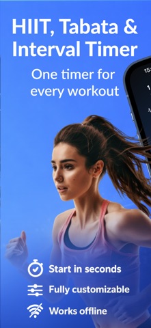 EZ HIIT Workout Interval Timer Screenshot 1 of 8
