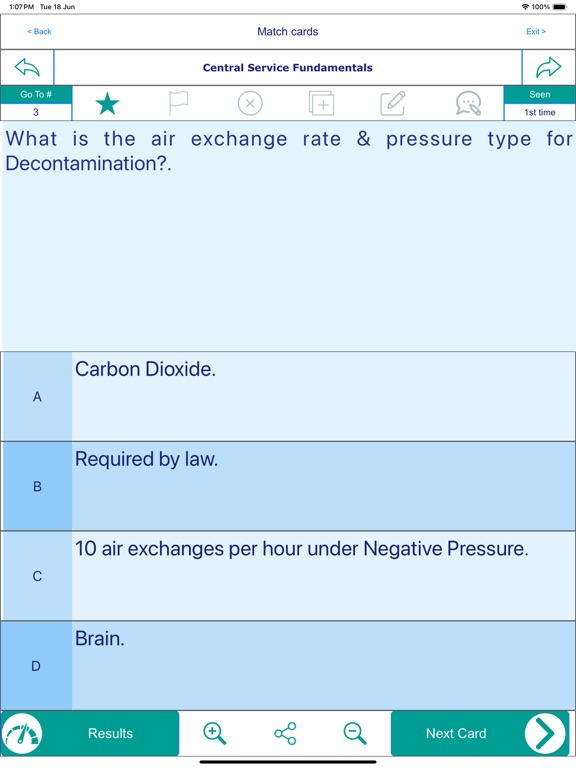 Screenshot #4 pour Central Service Exam Review