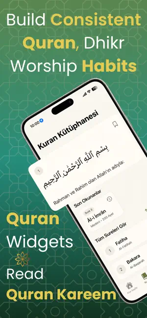 Tevekkul - Quran Islamic Guide iPhone screenshot 1