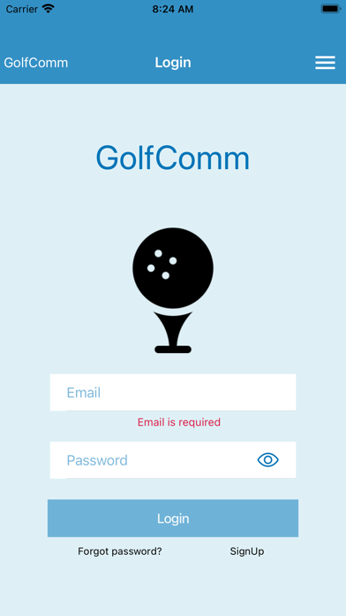 golfcomm Screenshot