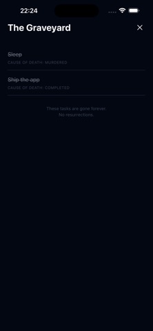 OneTh1ng iPhone screenshot