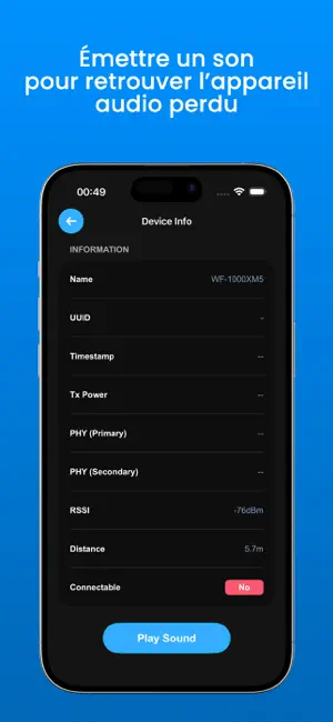 Scanner Bluetooth: Trouver BLE iPhone screenshot 3