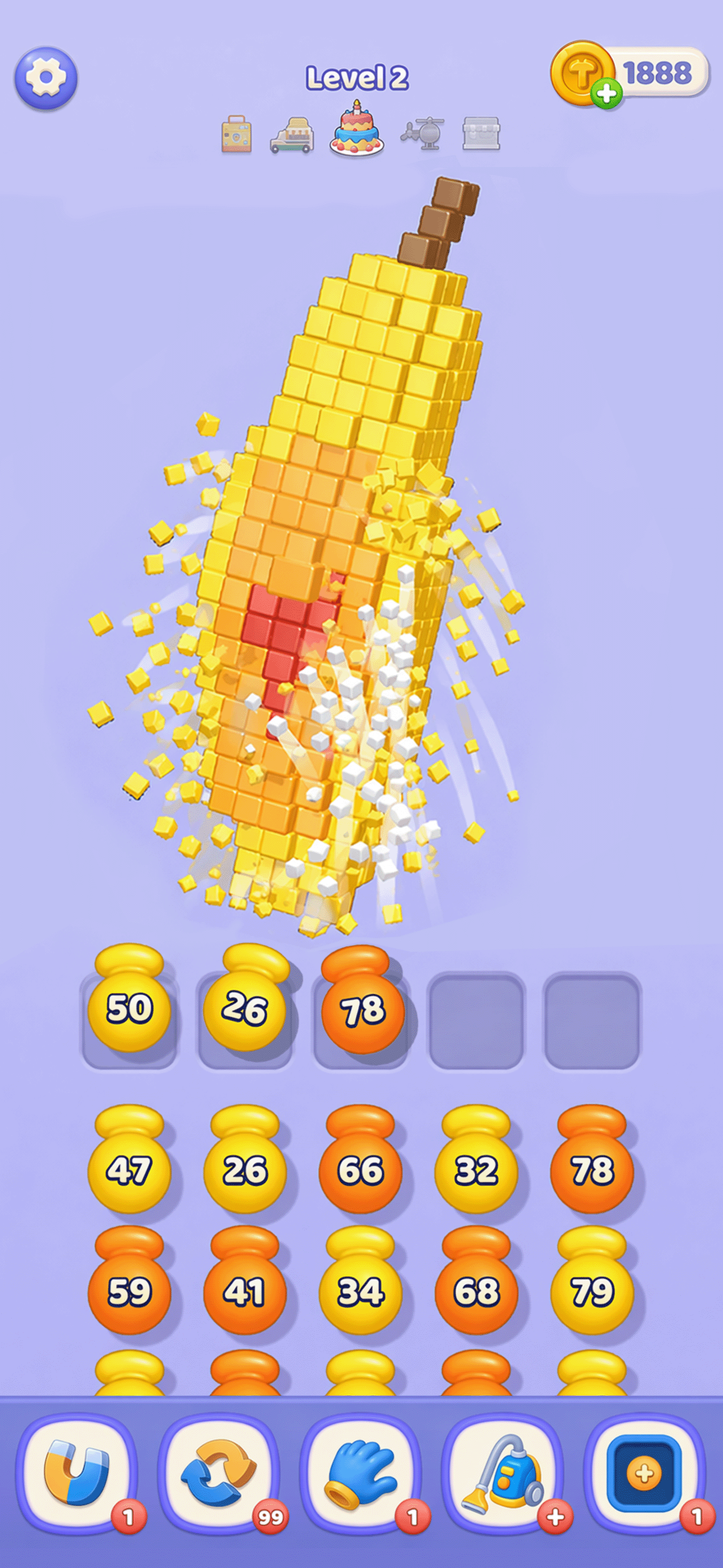 Cube Hit - Block Color Game 3D screenshot 3