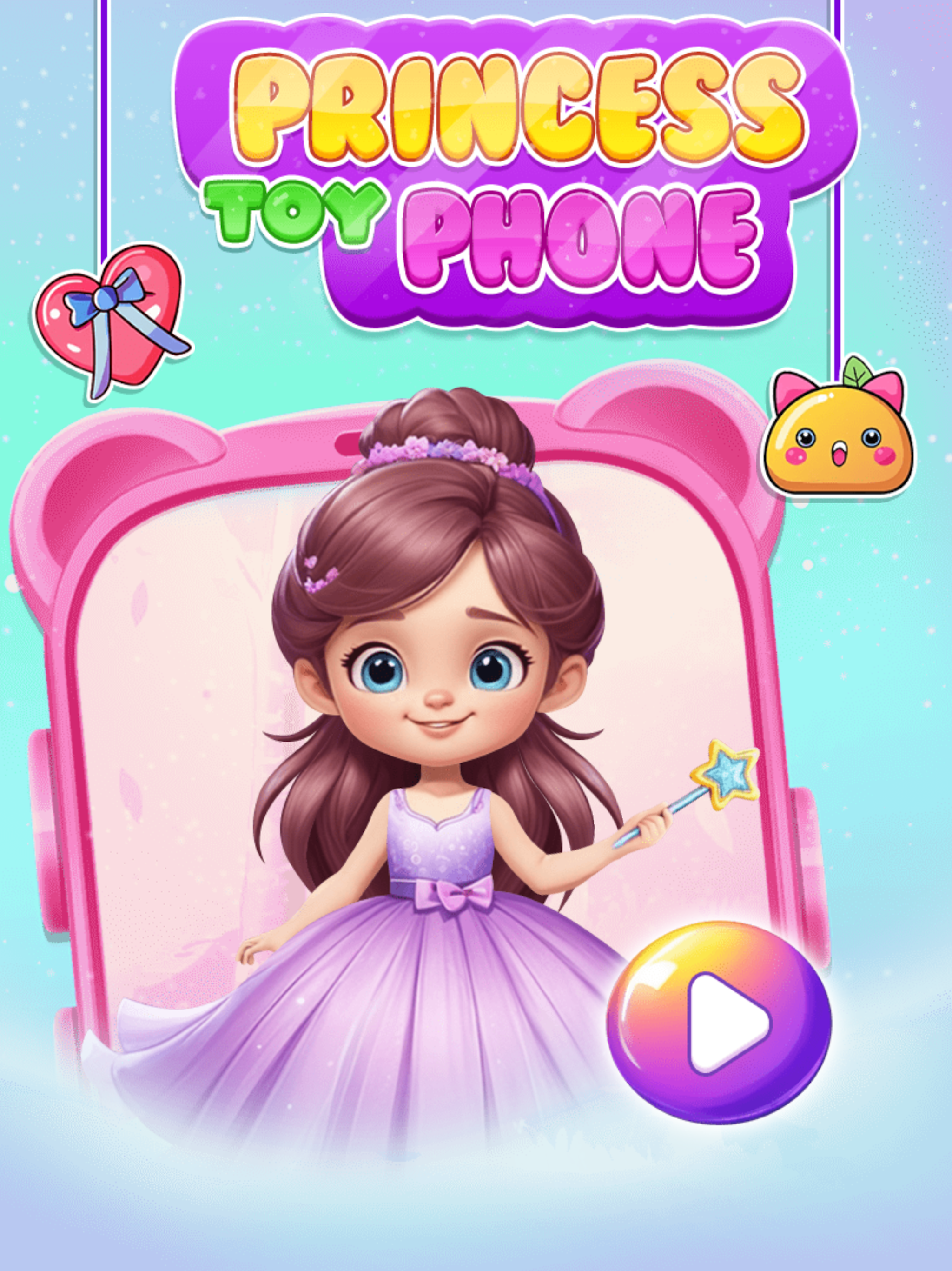 Pink Princess Learning Phone
