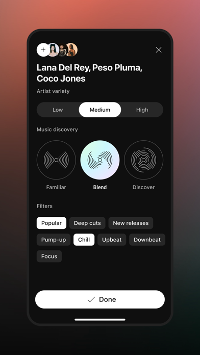 Screenshot #2 pour YouTube Music